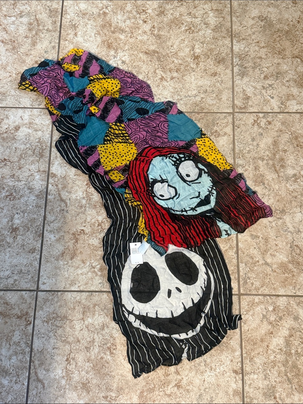 Nightmare Before Christmas Scarf